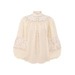 Zimmermann Echo Embroidered Blouse