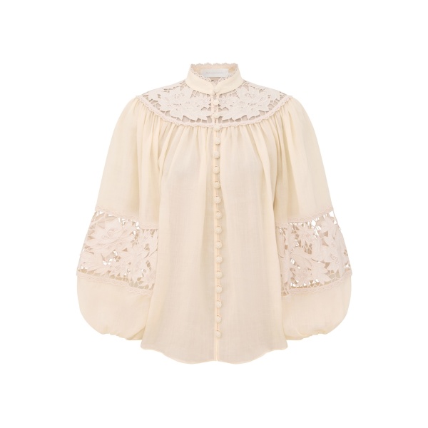 Zimmermann Echo Embroidered Blouse