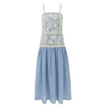 Zimmermann Echo Embroidered Slip Dress