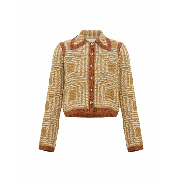 Echo Jacquard Cardigan