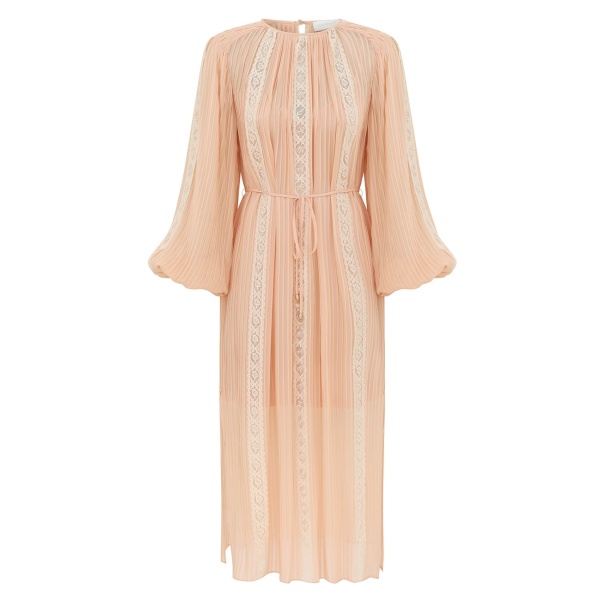 Zimmermann Echo Lace Panel Midi