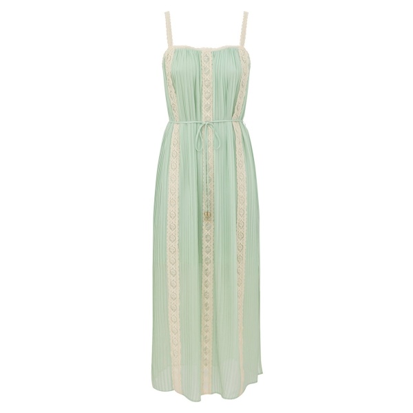 Zimmermann Echo Lace Panel Slip Dress