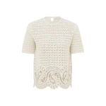 Zimmermann Echo Paisley Crochet Tee