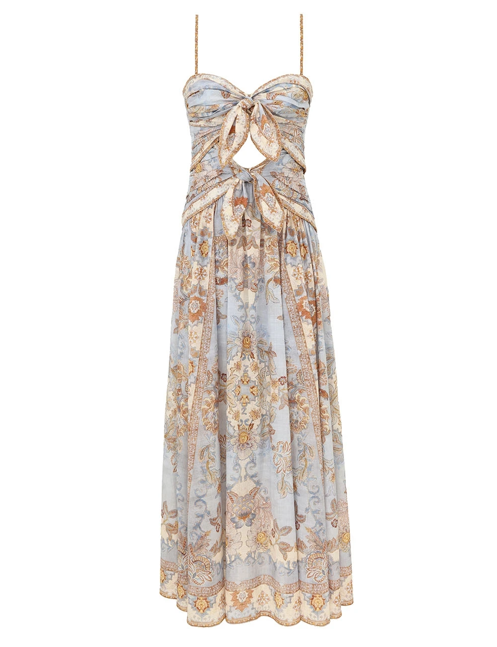 Zimmermann Echo Scarf Midi Dress | Ready to Wear Collection Coveti Zimmermann Echo Scarf Midi Dress