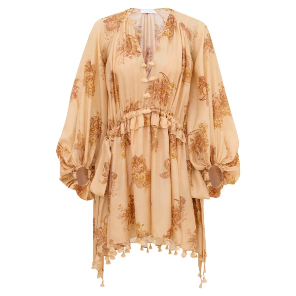 Zimmermann Echo Tassel Mini Dress