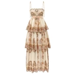 Zimmermann Echo Tiered Maxi Dress