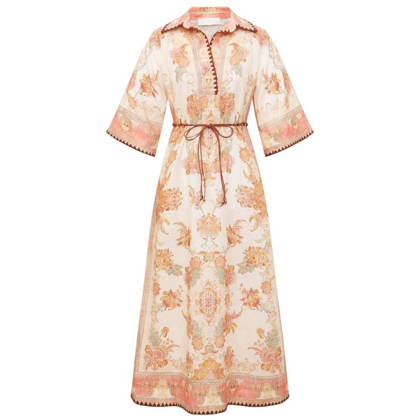 Zimmermann Echo Tunic Midi Dress