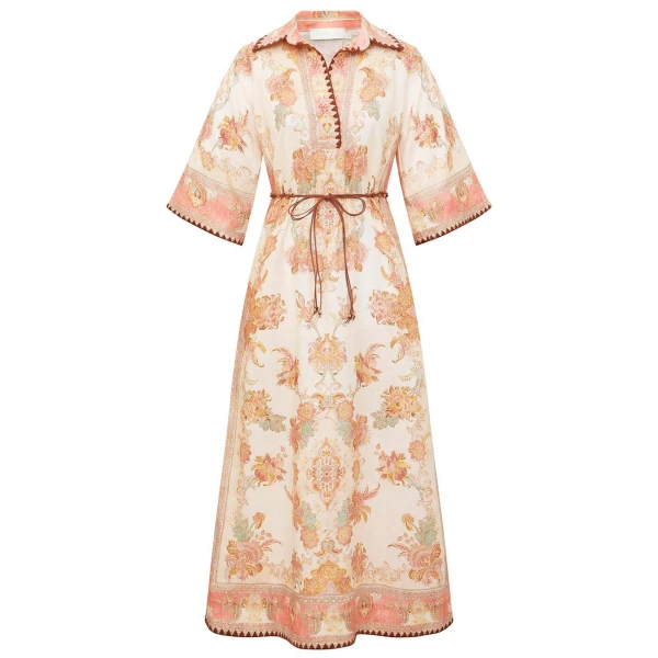 Zimmermann Echo Tunic Midi Dress