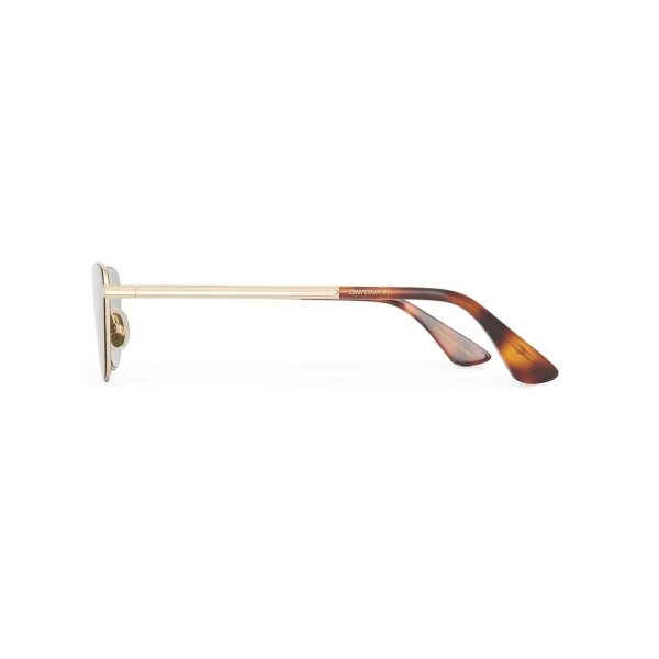 Zimmermann Ellis Cateye in Green | Sunglasses | Coveti, view 4