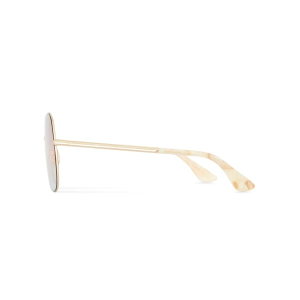 Zimmermann Ellis Hexagon in Blue | Sunglasses | Coveti, view 4
