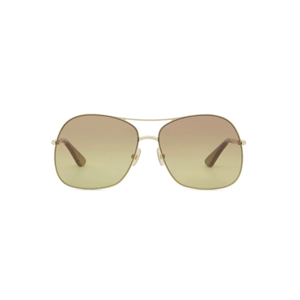 Zimmermann Ellis Navigator in Green | Sunglasses | Coveti, view 2