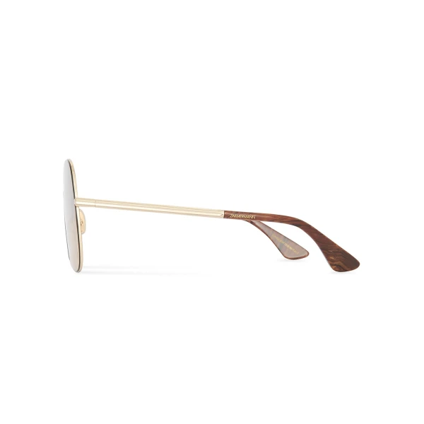 Zimmermann Ellis Navigator in Green | Sunglasses | Coveti, view 3