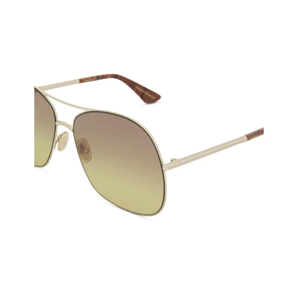 Zimmermann Ellis Navigator in Green | Sunglasses | Coveti, view 4