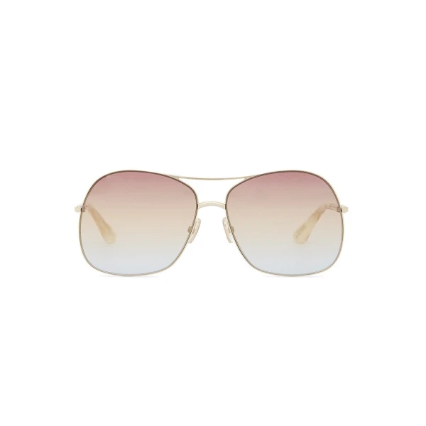 Zimmermann Ellis Navigator in Red | Sunglasses | Coveti, view 3