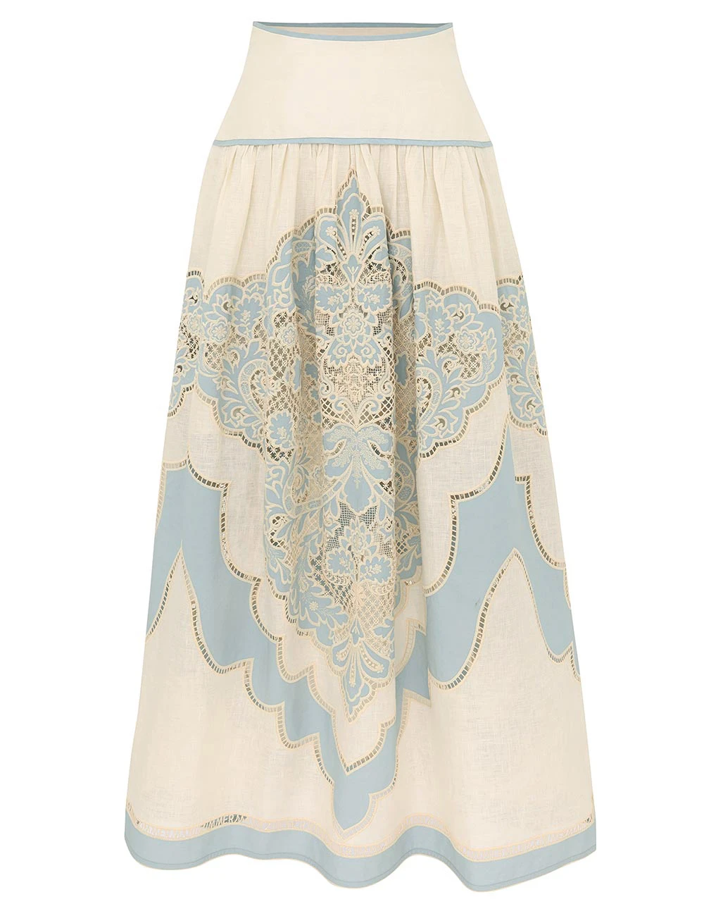 Zimmermann Fairlight Applique Skirt | Ready to Wear Collection Coveti Zimmermann Fairlight Applique Skirt