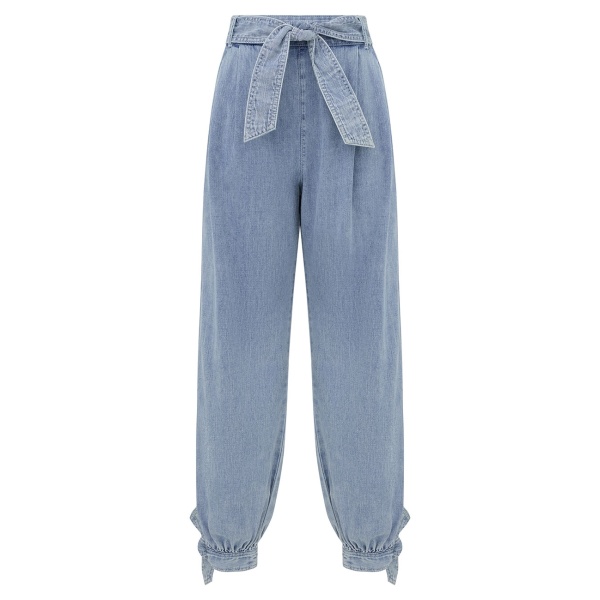 Zimmermann Fairlight Denim Harem Pant