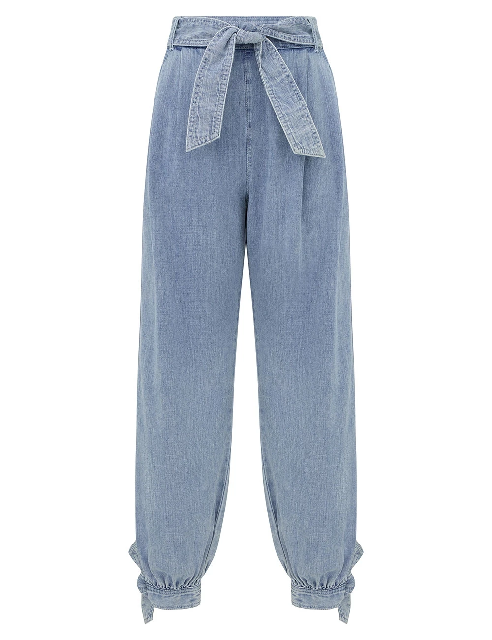 Zimmermann Fairlight Denim Harem Pant | Ready to Wear Collection Coveti Zimmermann Fairlight Denim Harem Pant
