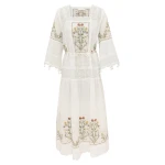 Zimmermann Fairlight Embroidered Midi