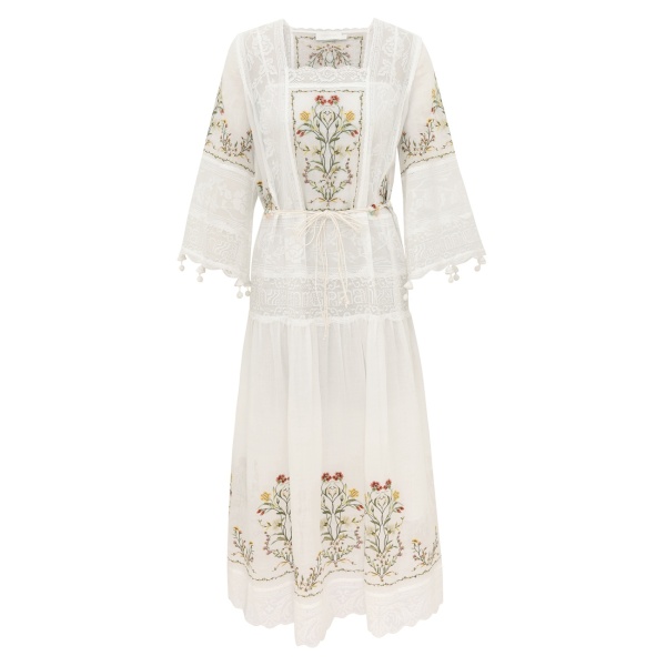 Zimmermann Fairlight Embroidered Midi