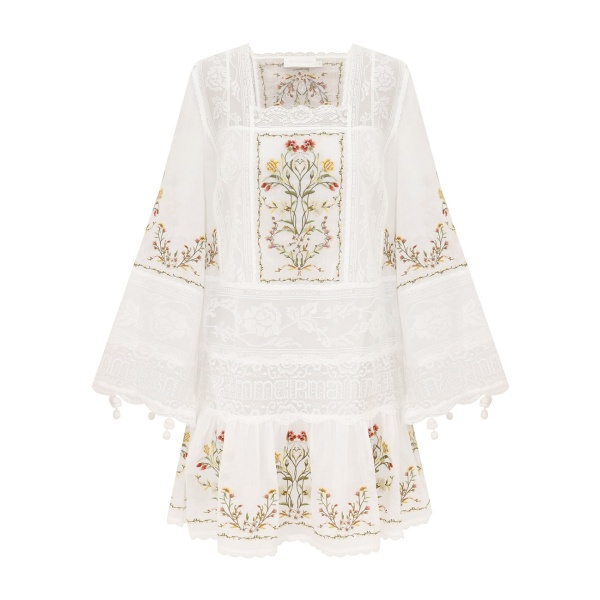 Zimmermann Fairlight Embroidered Mini