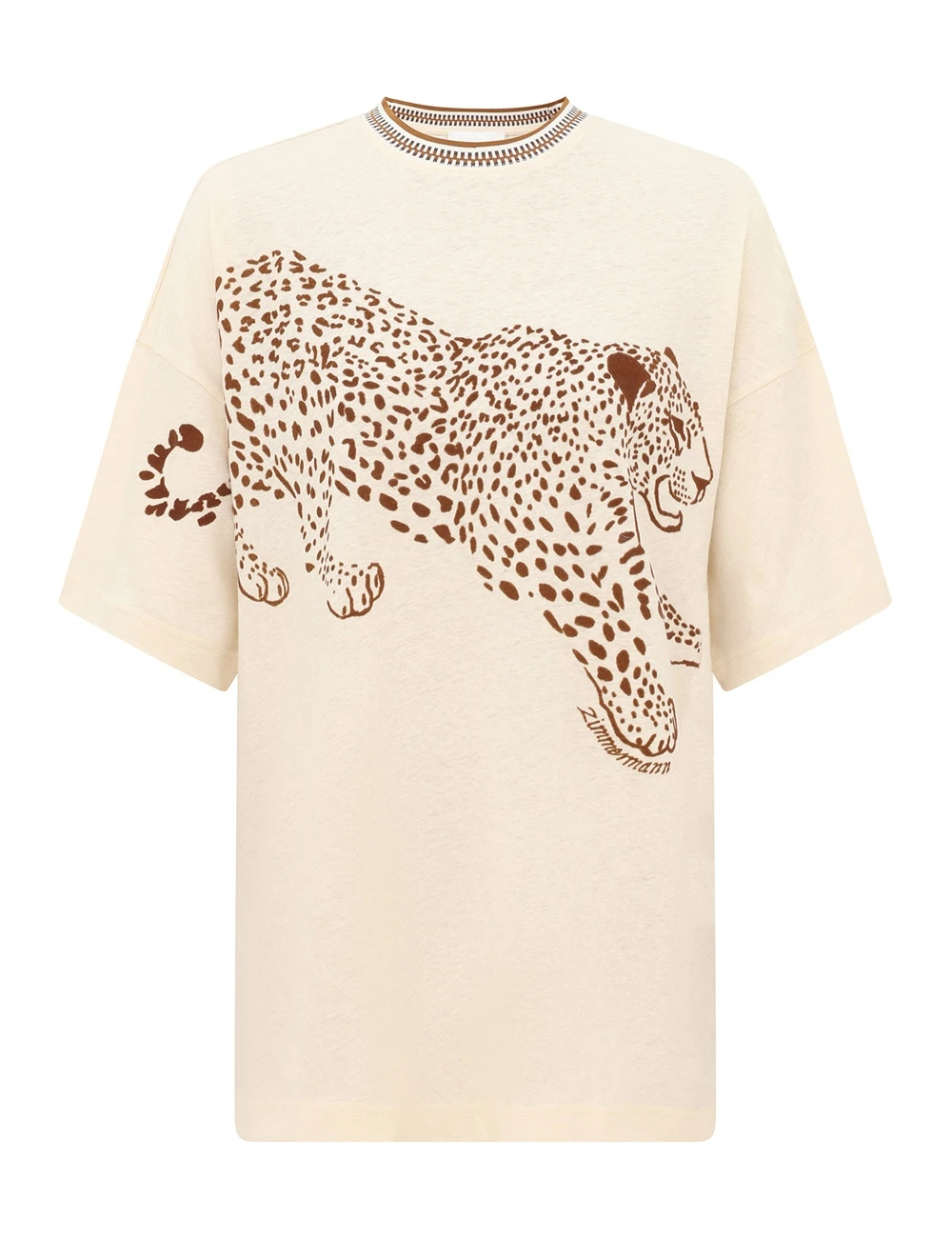 Zimmermann Fairlight Flocked Tee | Ready to Wear Collection Coveti Zimmermann Fairlight Flocked Tee