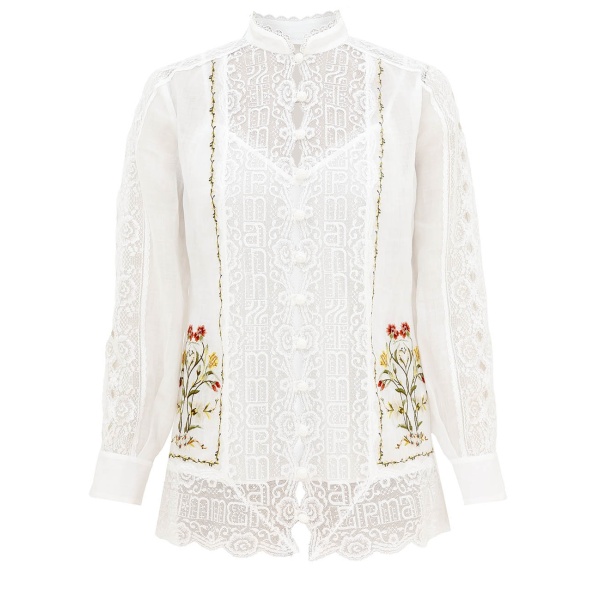 Zimmermann Fairlight Lace Shirt
