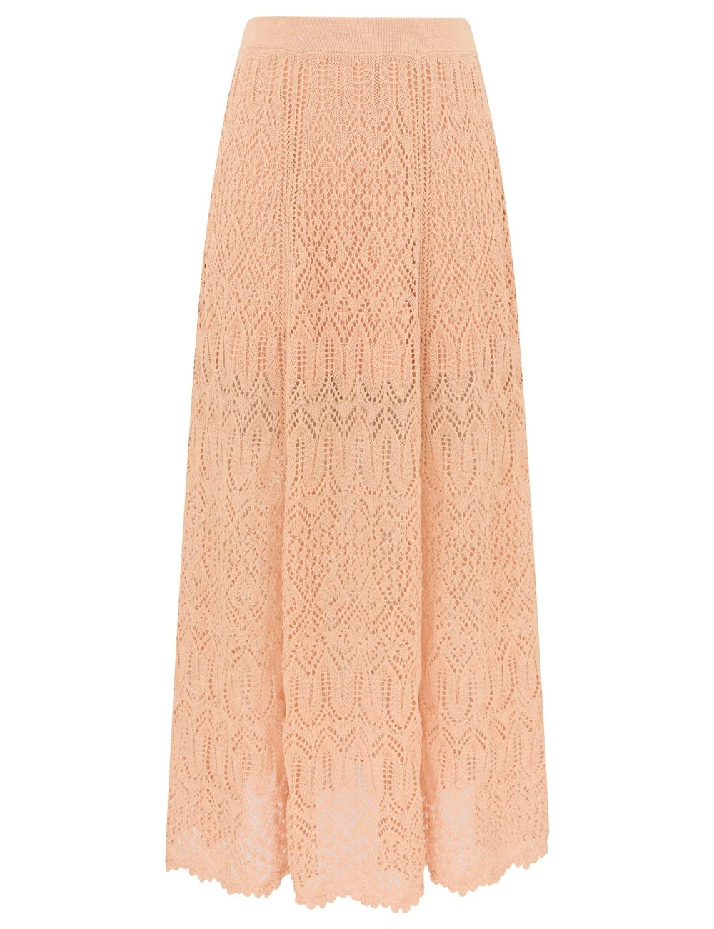 Zimmermann Fairlight Pointelle Midi Skirt | Ready to Wear Collection Coveti Zimmermann Fairlight Pointelle Midi Skirt