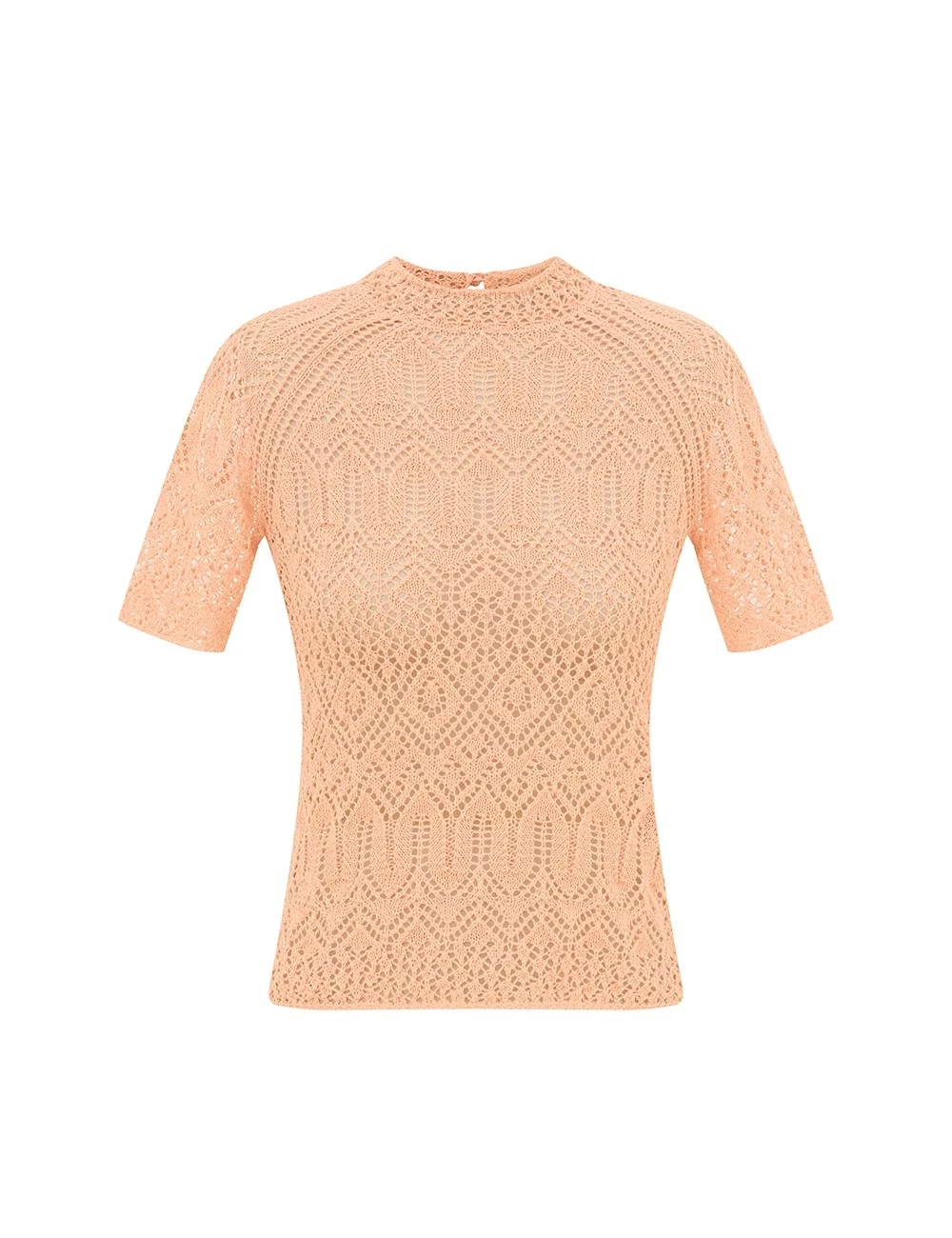 Zimmermann Fairlight Pointelle Tee | Ready to Wear Collection Coveti Zimmermann Fairlight Pointelle Tee