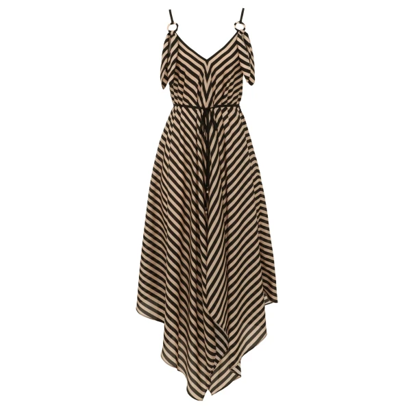 Zimmermann Fairlight Scarf Hem Midi Dress