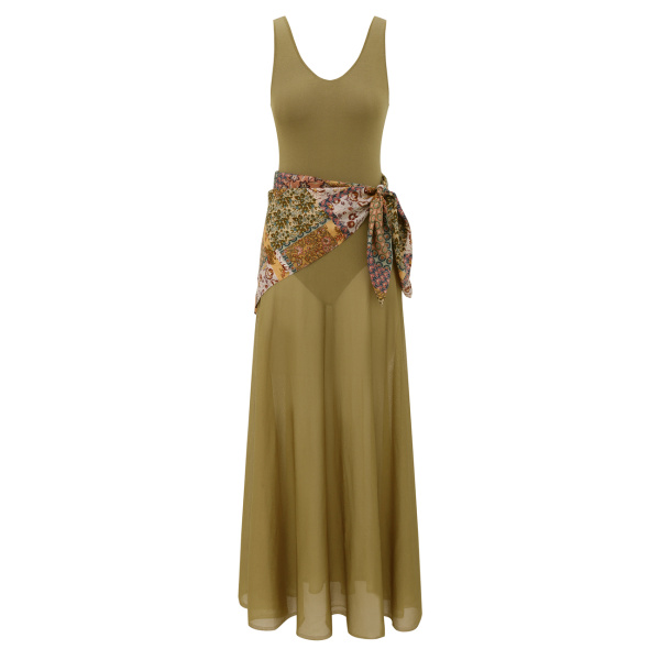 Zimmermann Fairlight Scarf Maxi Dress