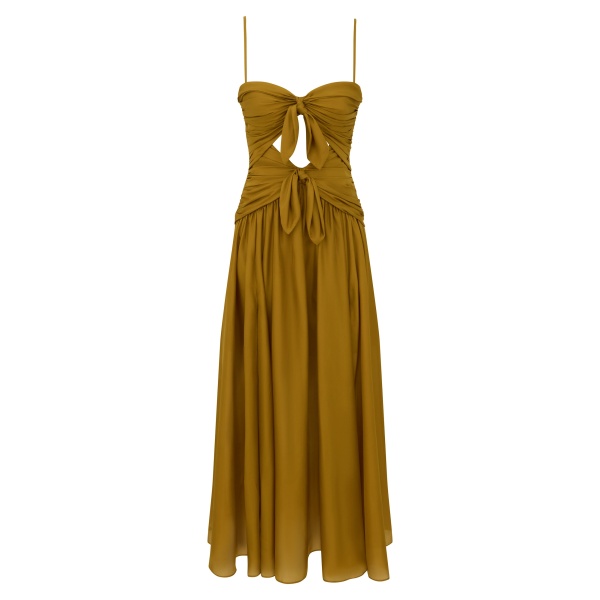 Zimmermann Fairlight Scarf Midi Dress
