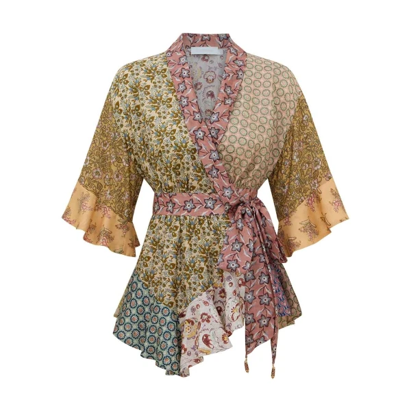 Fairlight Scarf Wrap Top