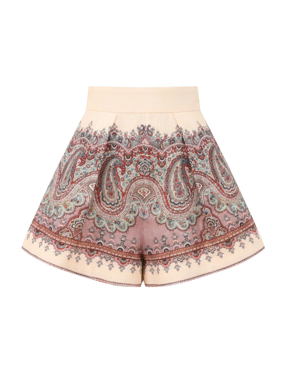 Zimmermann Fairlight Tuck Short | Ready to Wear Collection Coveti Zimmermann Fairlight Tuck Short