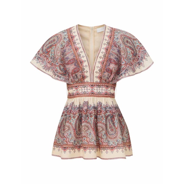 Zimmermann Fairlight Waisted Blouse
