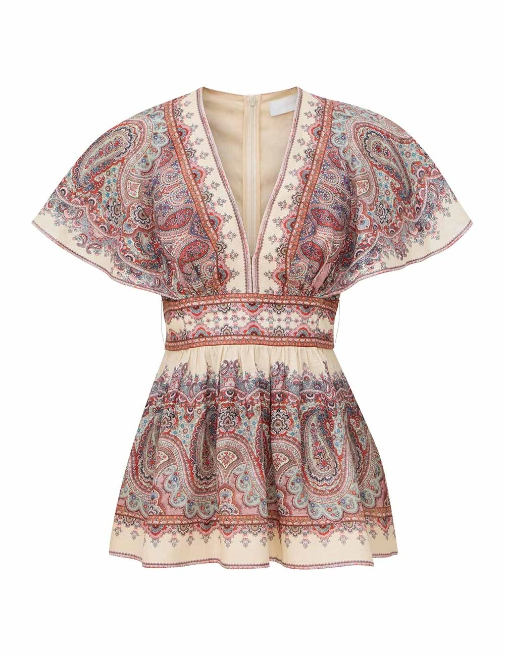 Zimmermann Fairlight Waisted Blouse | Ready to Wear Collection Coveti Zimmermann Fairlight Waisted Blouse