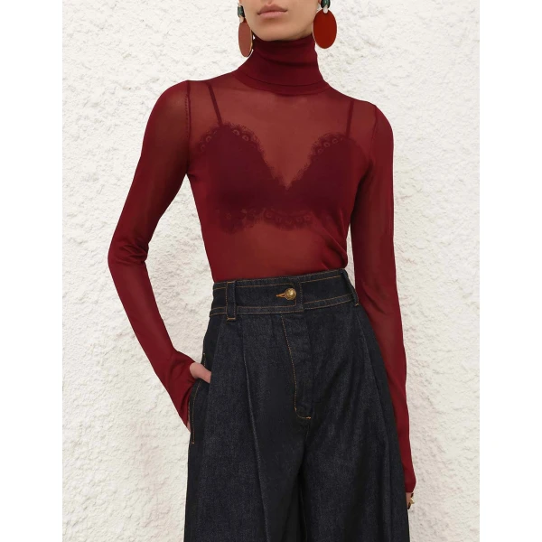 Zimmermann Red knitwear