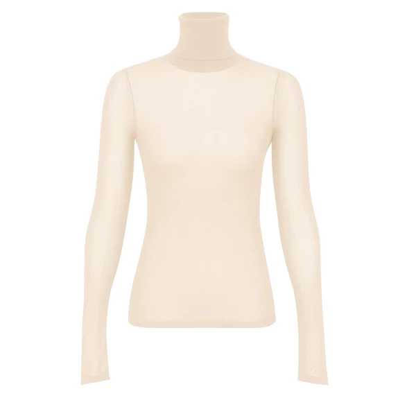 Fine Knit High Neck Top