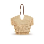 Zimmermann Goldentime Medium Fringe Tote | Bags | Coveti