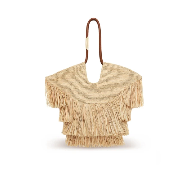Goldentime Medium Fringe Tote