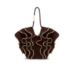 Zimmermann Goldentime Medium Ruffle Tote | Bags | Coveti