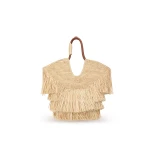 Zimmermann Goldentime Small Fringe Tote | Bags | Coveti