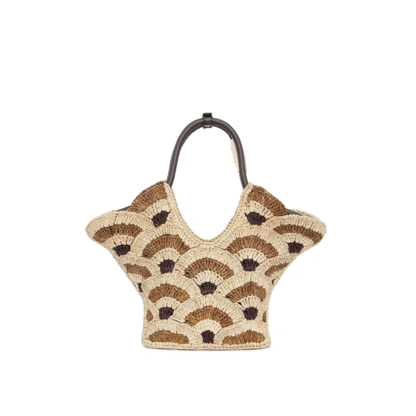 Zimmermann Goldentime Small Tote in Multicolour | Totes & Top-Handle Bags | Coveti, view 3