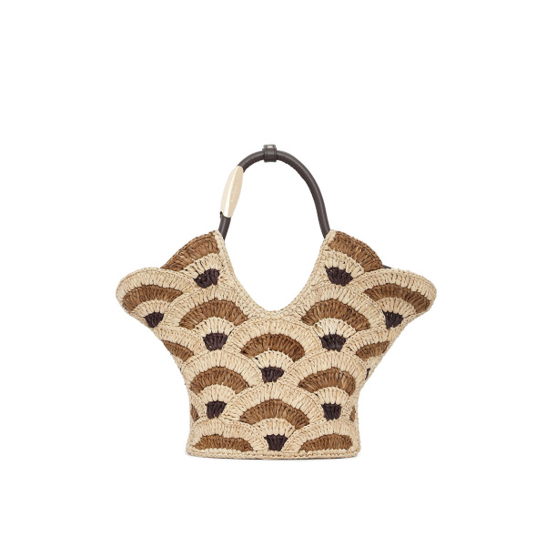 Zimmermann Goldentime Small Tote in Multicolour | Totes & Top-Handle Bags | Coveti