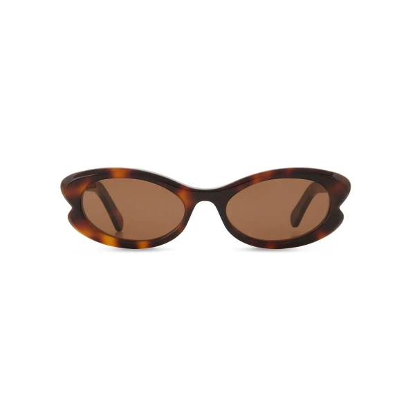 Zimmermann Goldie Oval in Beige | Sunglasses | Coveti, view 3