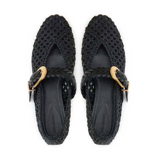 Zimmermann Helix Ballerina in Black, view 3