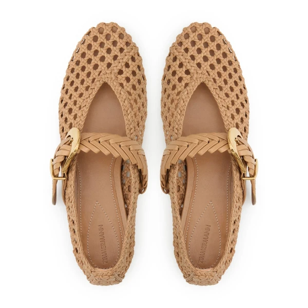 Zimmermann Helix Ballerina in Beige, view 4