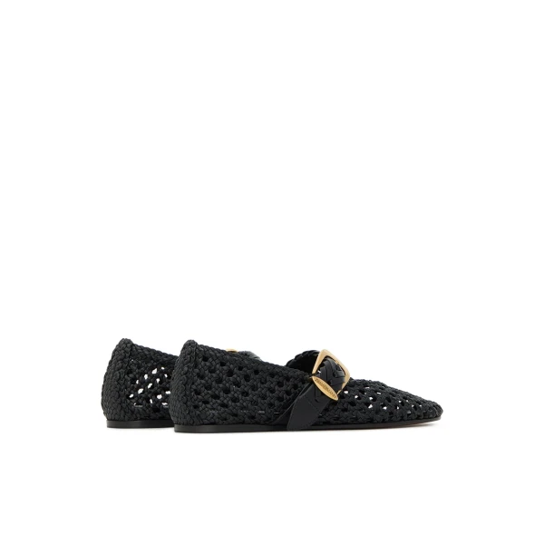 Zimmermann Helix Ballerina in Black, view 4