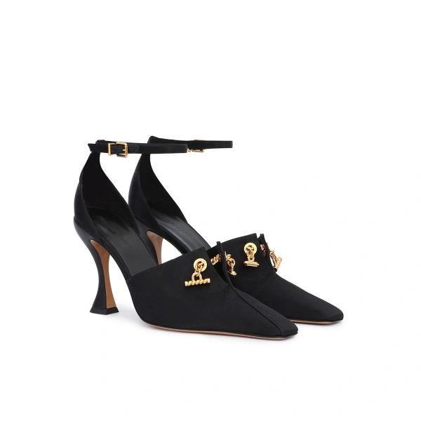 Zimmermann Idle Pump 85 in Black | Heels | Coveti, view 3