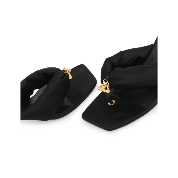 Zimmermann Idle Thong Mule 65 in Black | Mules | Coveti, view 6