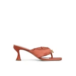 Zimmermann Idle Thong Mule 65 in Orange | Mules | Coveti